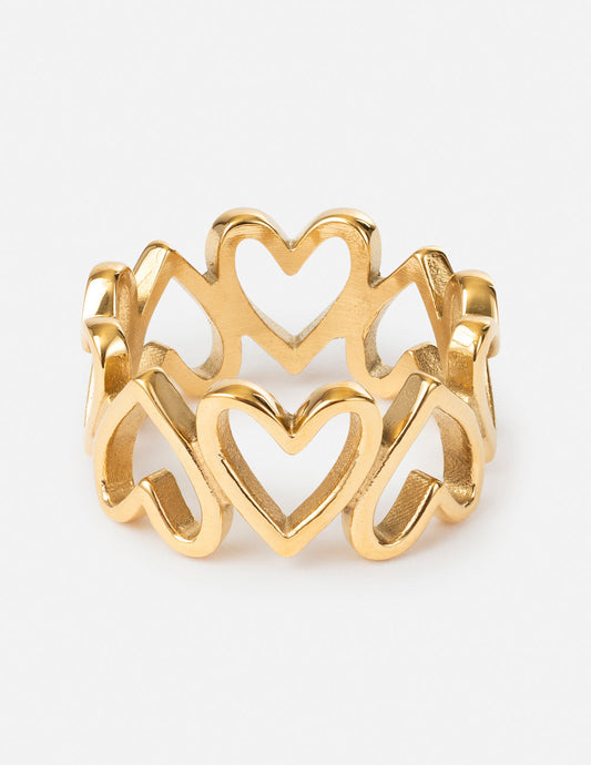 Elevated Faith Heart Chain Ring - AVBL MRKT (1)