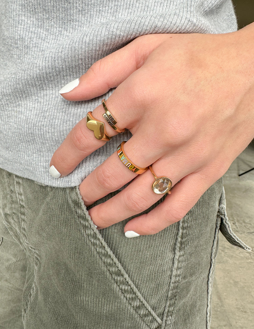 Elevated Faith Heart Statement Ring - AVBL MRKT (2)