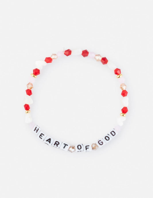 Elevated Faith Heart of God Letter Bracelet - AVBL MRKT (1)