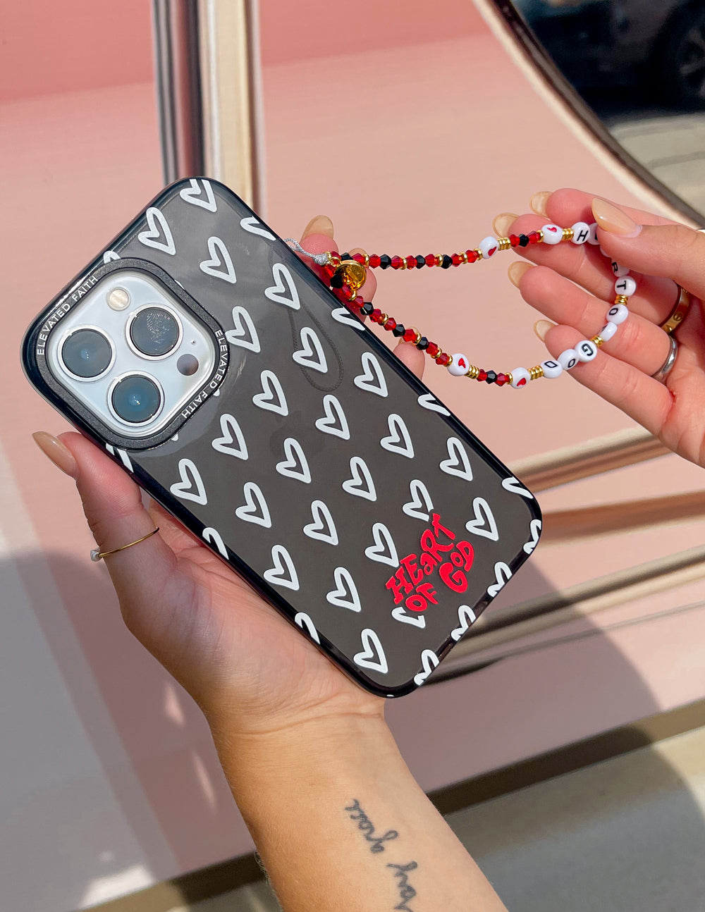 Elevated Faith Heart of God Phone Charm - AVBL MRKT (2)