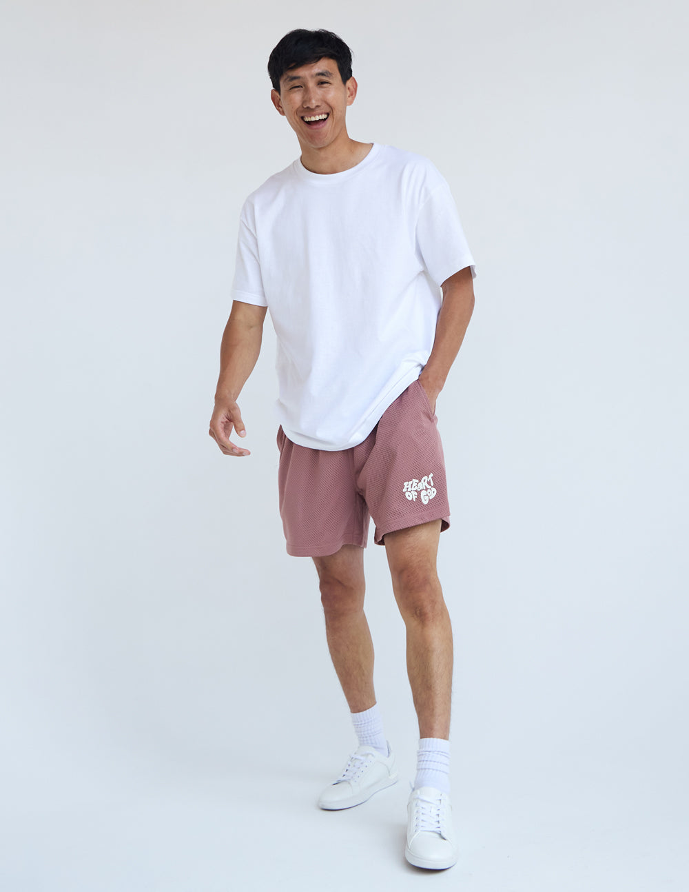 Elevated Faith Heart of God Unisex Mesh Short - AVBL MRKT (3)