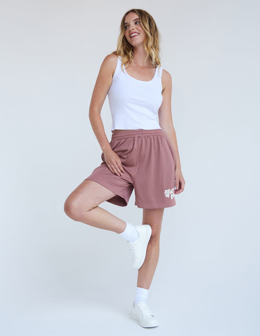 Elevated Faith Heart of God Unisex Mesh Short - AVBL MRKT (3)