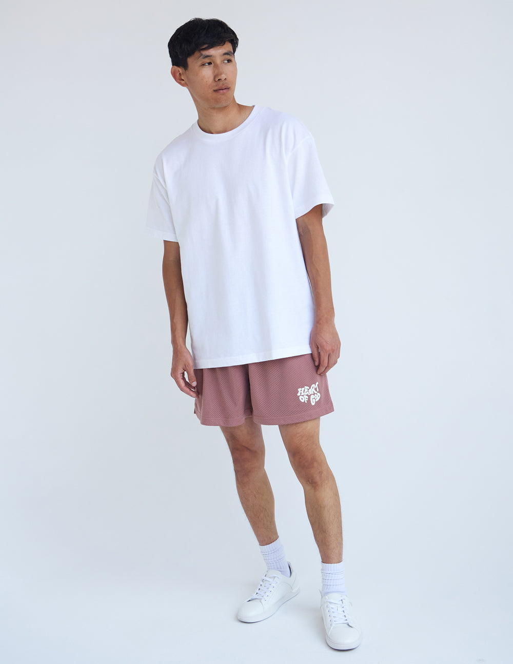 Elevated Faith Heart of God Unisex Mesh Short - AVBL MRKT (4)
