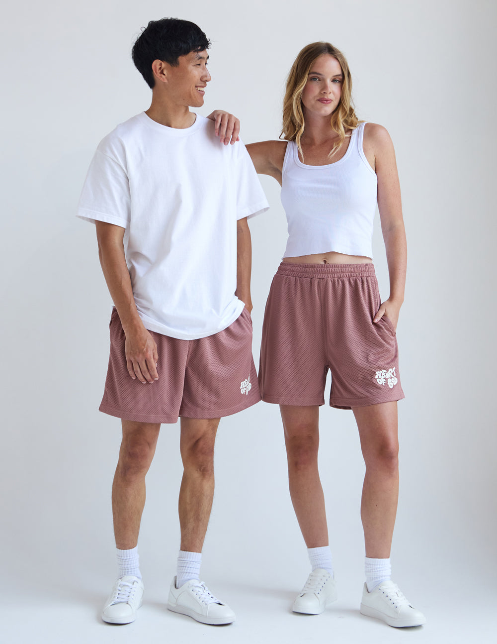 Elevated Faith Heart of God Unisex Mesh Short - AVBL MRKT (4)