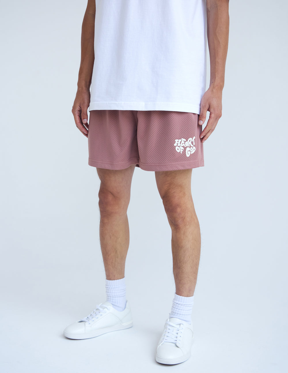Elevated Faith Heart of God Unisex Mesh Short - AVBL MRKT (5)