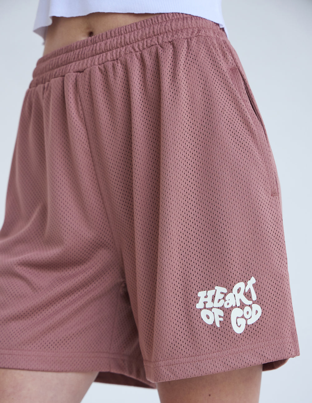 Elevated Faith Heart of God Unisex Mesh Short - AVBL MRKT (5)