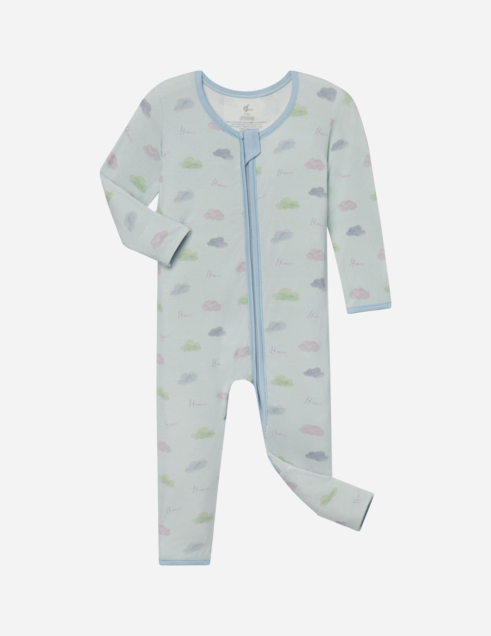 Elevated Faith Heaven Bamboo Convertible Footed Onesie - AVBL MRKT (1)