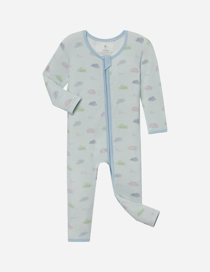 Elevated Faith Heaven Bamboo Convertible Footed Onesie - AVBL MRKT (1)