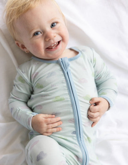 Elevated Faith Heaven Bamboo Convertible Footed Onesie - AVBL MRKT (2)