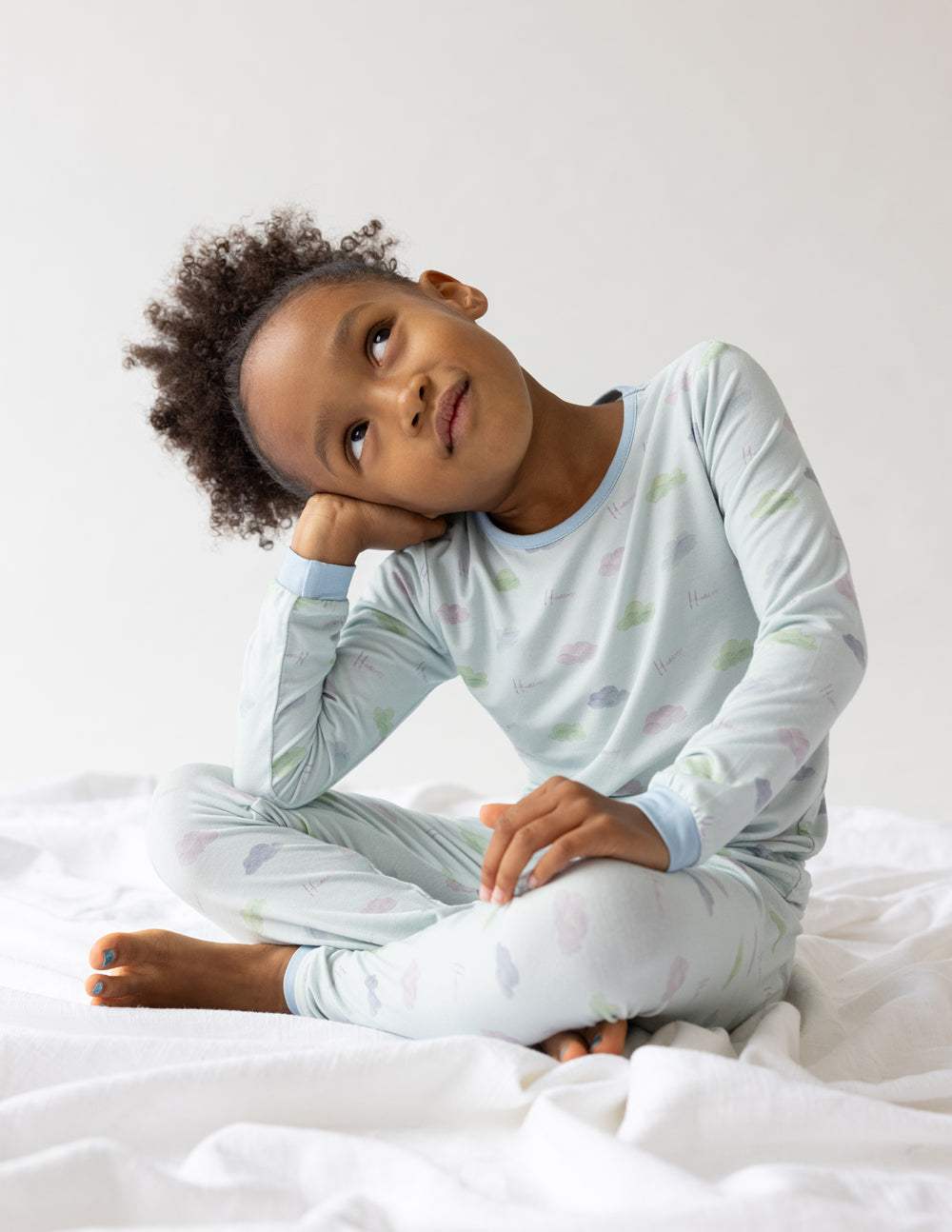 Elevated Faith Heaven Bamboo Kids Pajama Set - AVBL MRKT (2)