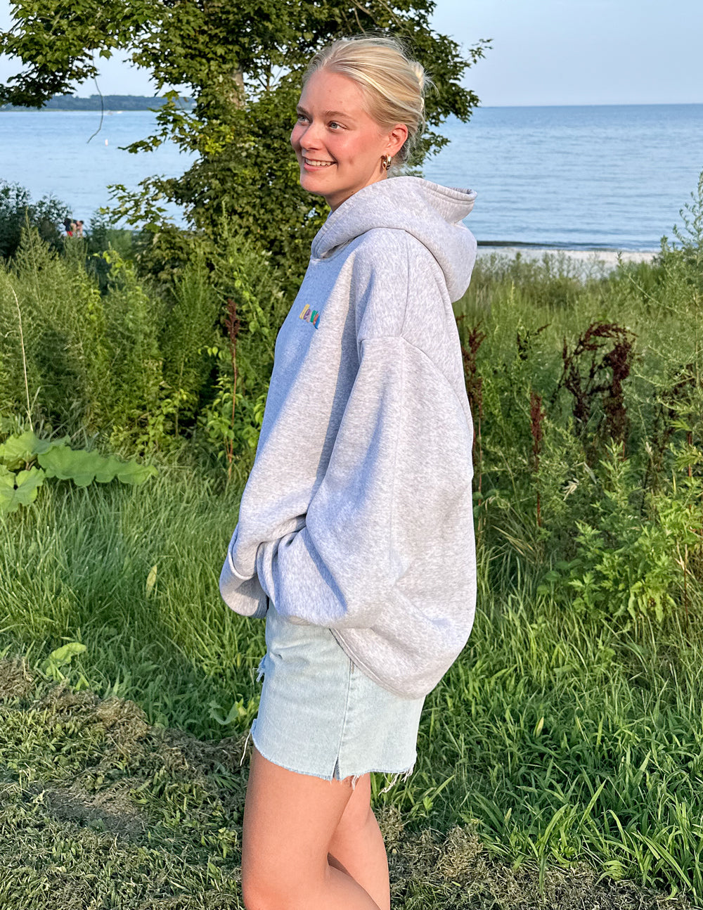 Elevated Faith Heaven Heather Grey Unisex Hoodie - AVBL MRKT (7)
