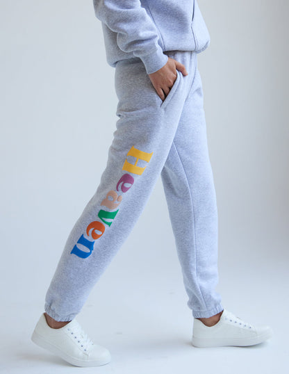 Elevated Faith Heaven Heather Grey Unisex Sweatpant - AVBL MRKT (4)