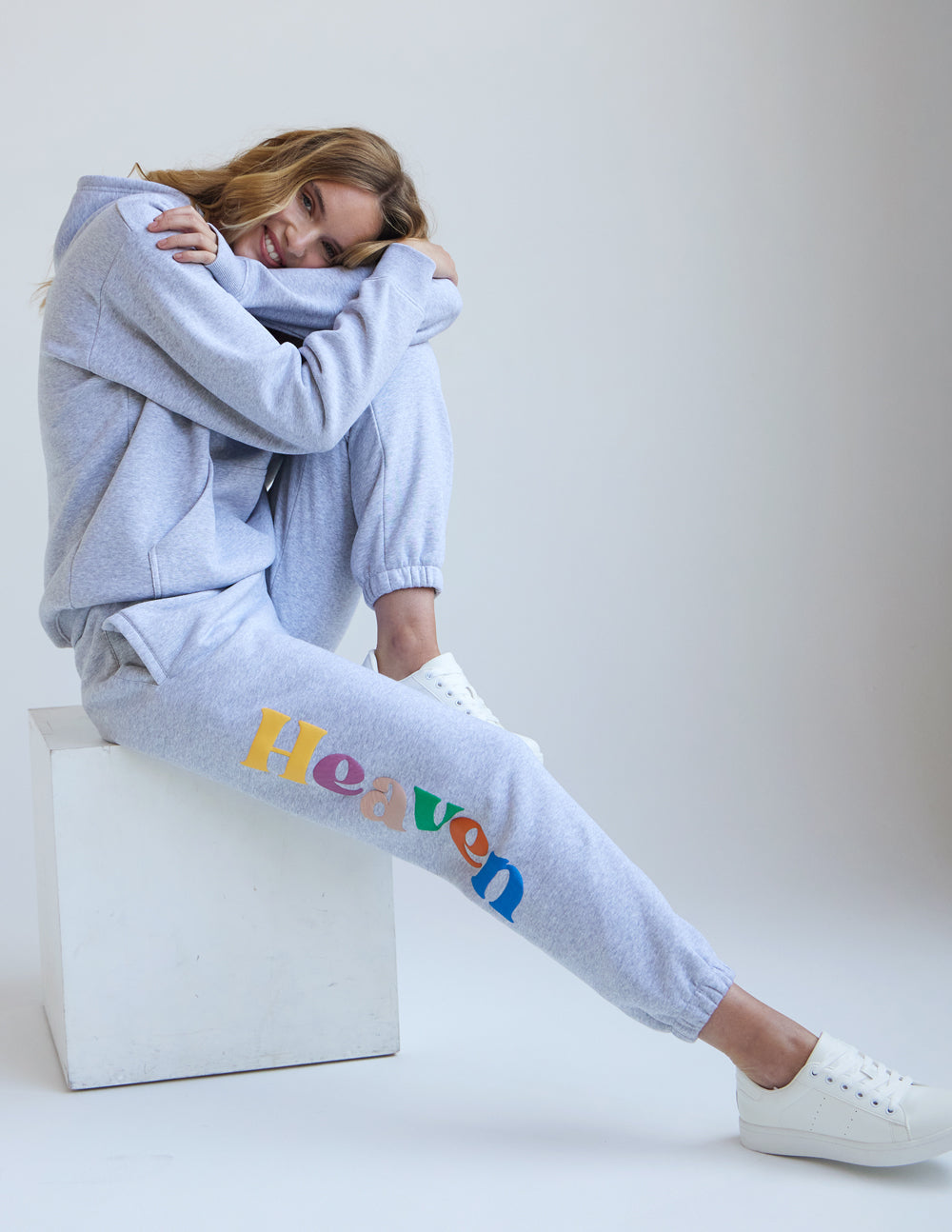 Elevated Faith Heaven Heather Grey Unisex Sweatpant - AVBL MRKT (5)
