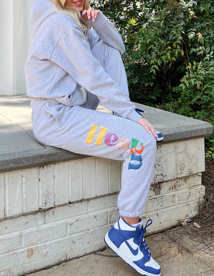 Elevated Faith Heaven Heather Grey Unisex Sweatpant - AVBL MRKT (6)