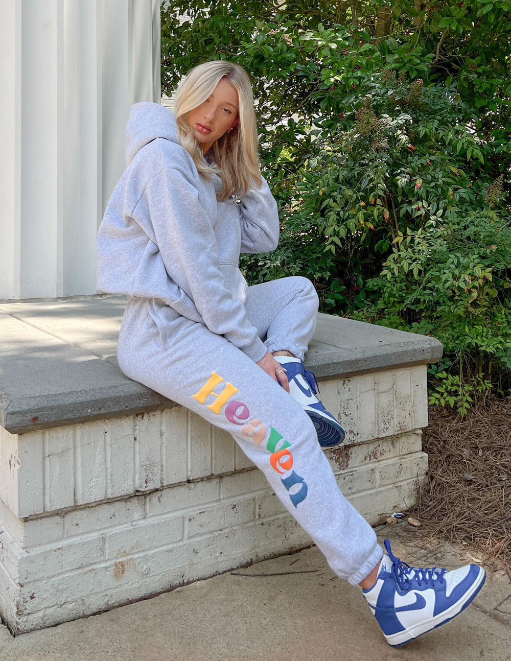 Elevated Faith Heaven Heather Grey Unisex Sweatpant - AVBL MRKT (7)