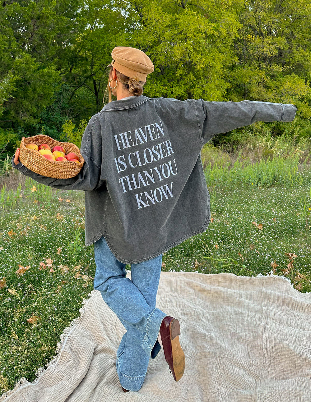 Elevated Faith Heaven Is Closer Shacket - AVBL MRKT (12)