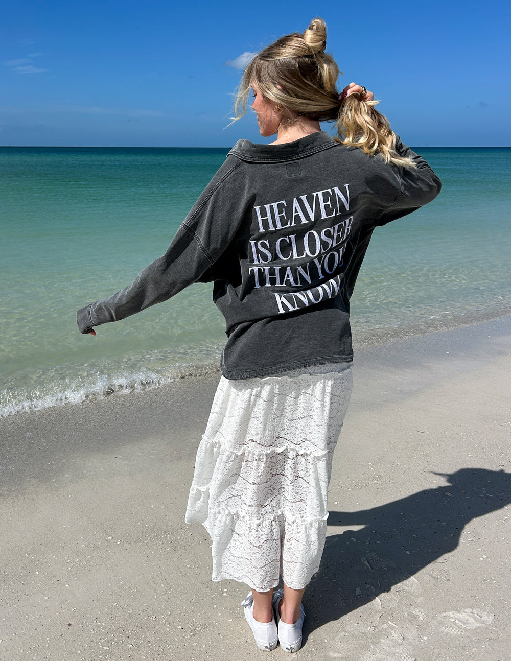 Elevated Faith Heaven Is Closer Shacket - AVBL MRKT (8)