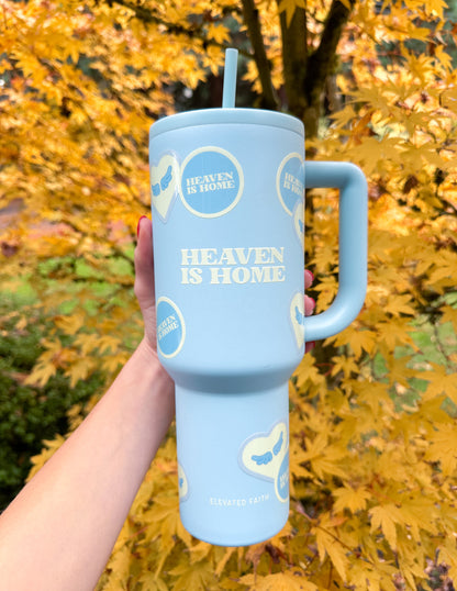 Elevated Faith Heaven Is Home 40 oz Ascend Tumbler - AVBL MRKT (3)