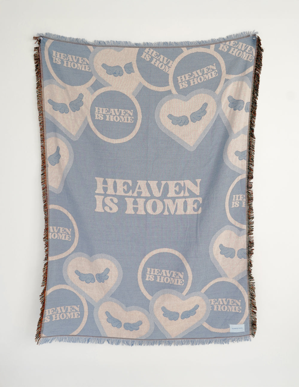 Elevated Faith Heaven Is Home Throw Blanket - AVBL MRKT (1)