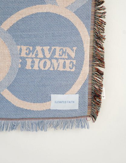 Elevated Faith Heaven Is Home Throw Blanket - AVBL MRKT (5)
