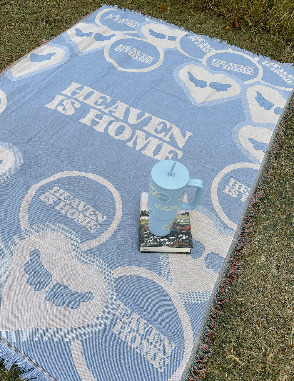 Elevated Faith Heaven Is Home Throw Blanket - AVBL MRKT (6)