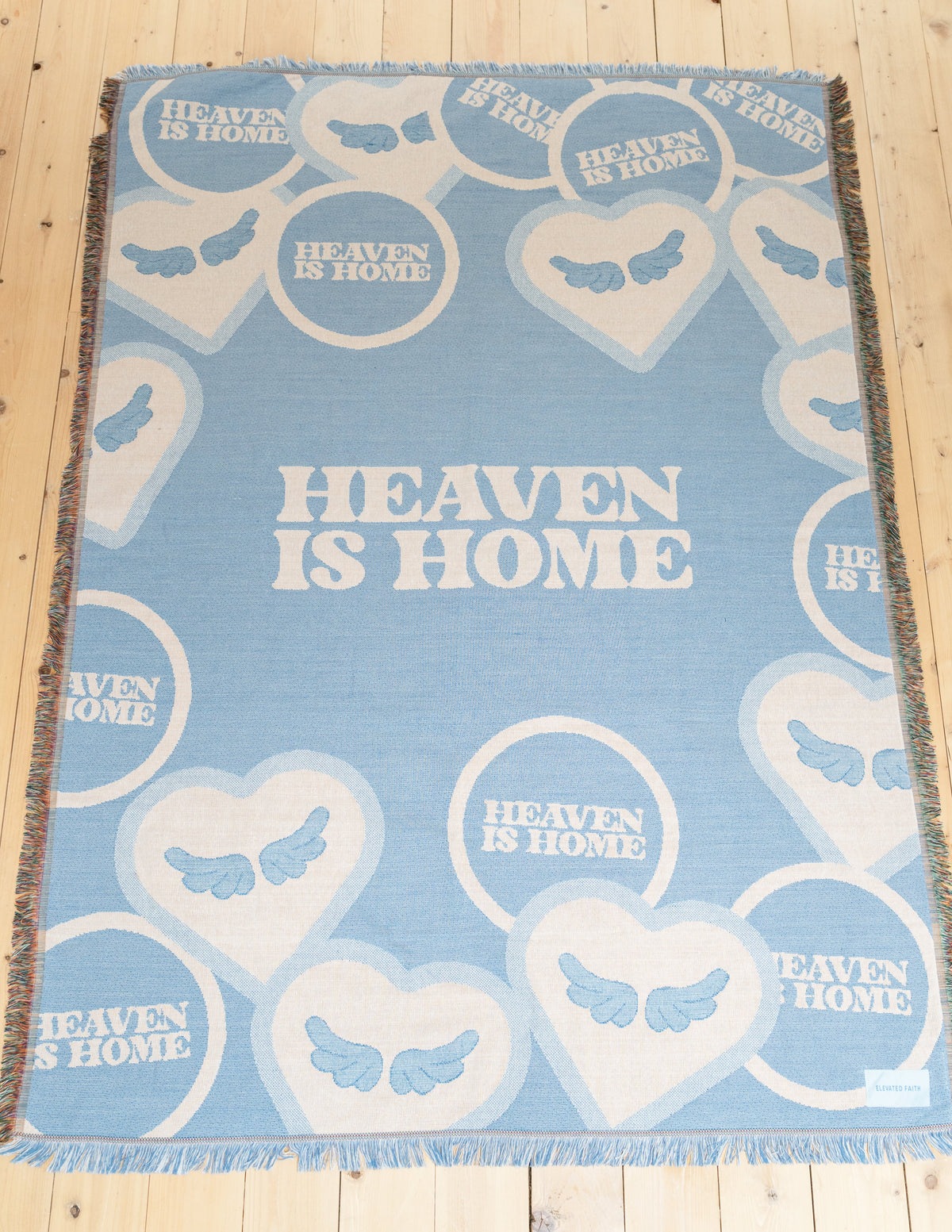 Elevated Faith Heaven Is Home Throw Blanket - AVBL MRKT (8)