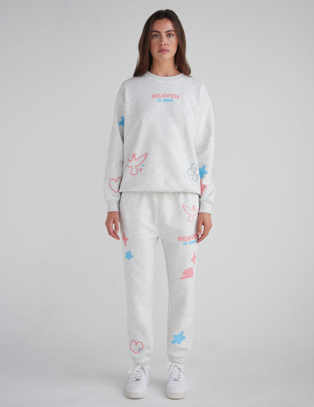 Elevated Faith Heaven Is Real Unisex Crewneck - AVBL MRKT (4)
