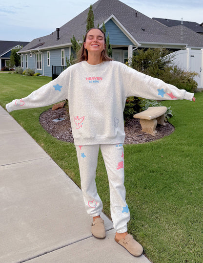 Elevated Faith Heaven Is Real Unisex Crewneck - AVBL MRKT (8)