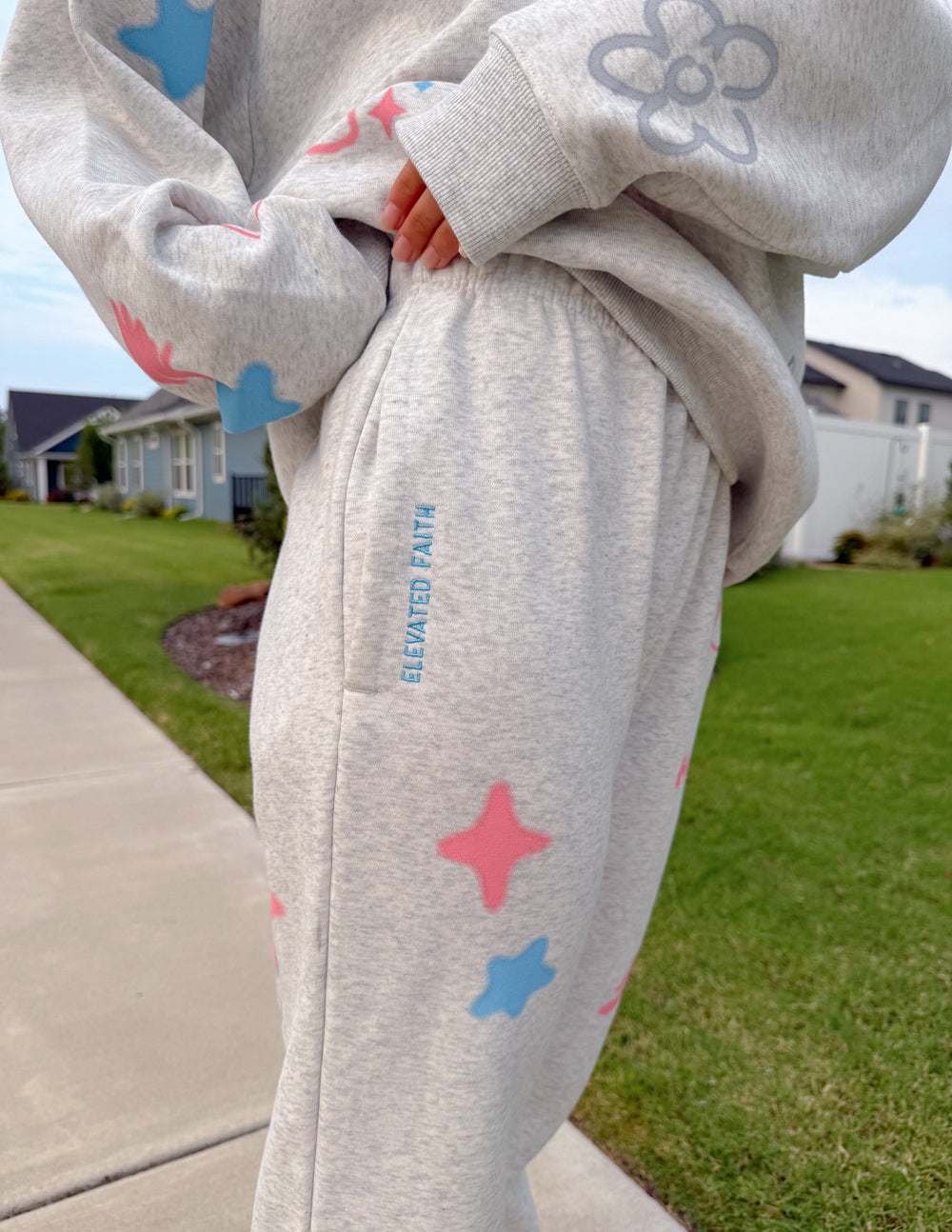 Elevated Faith Heaven Is Real Unisex Sweatpant - AVBL MRKT (4)