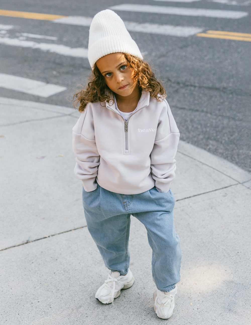 Elevated Faith Heaven Kids Half-Zip - AVBL MRKT (2)