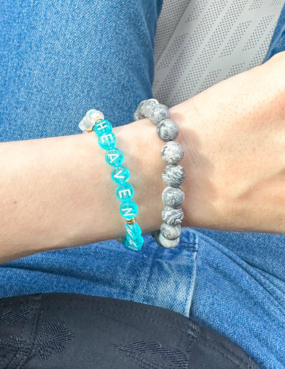Elevated Faith Heaven Made Letter Bracelet - AVBL MRKT (2)