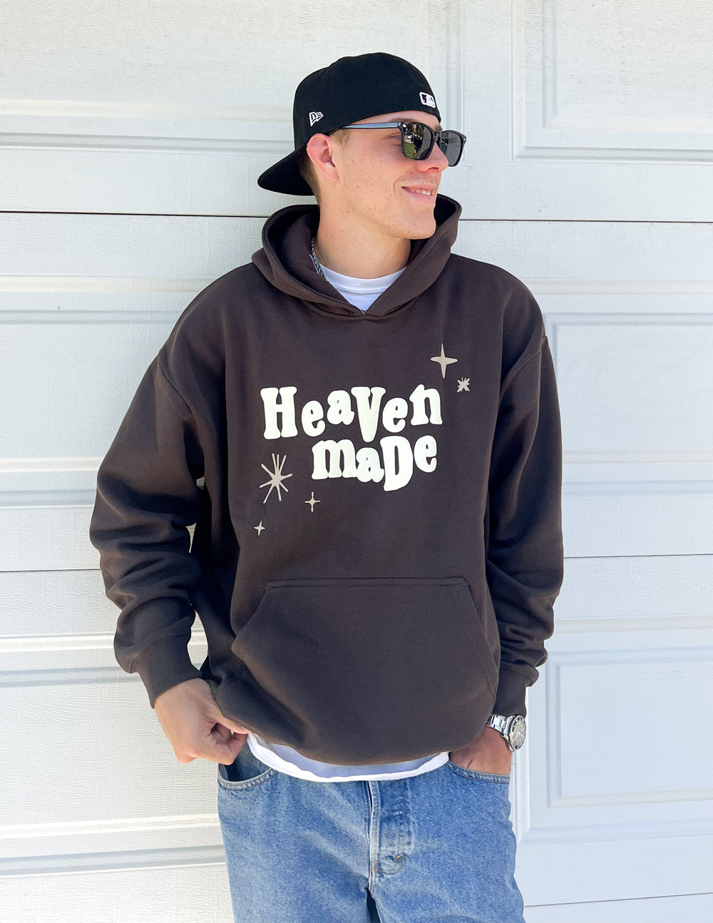 Elevated Faith Heaven Made Unisex Hoodie - AVBL MRKT (1)