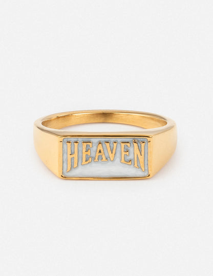 Elevated Faith Heaven Rectangular Signet Ring - AVBL MRKT (1)