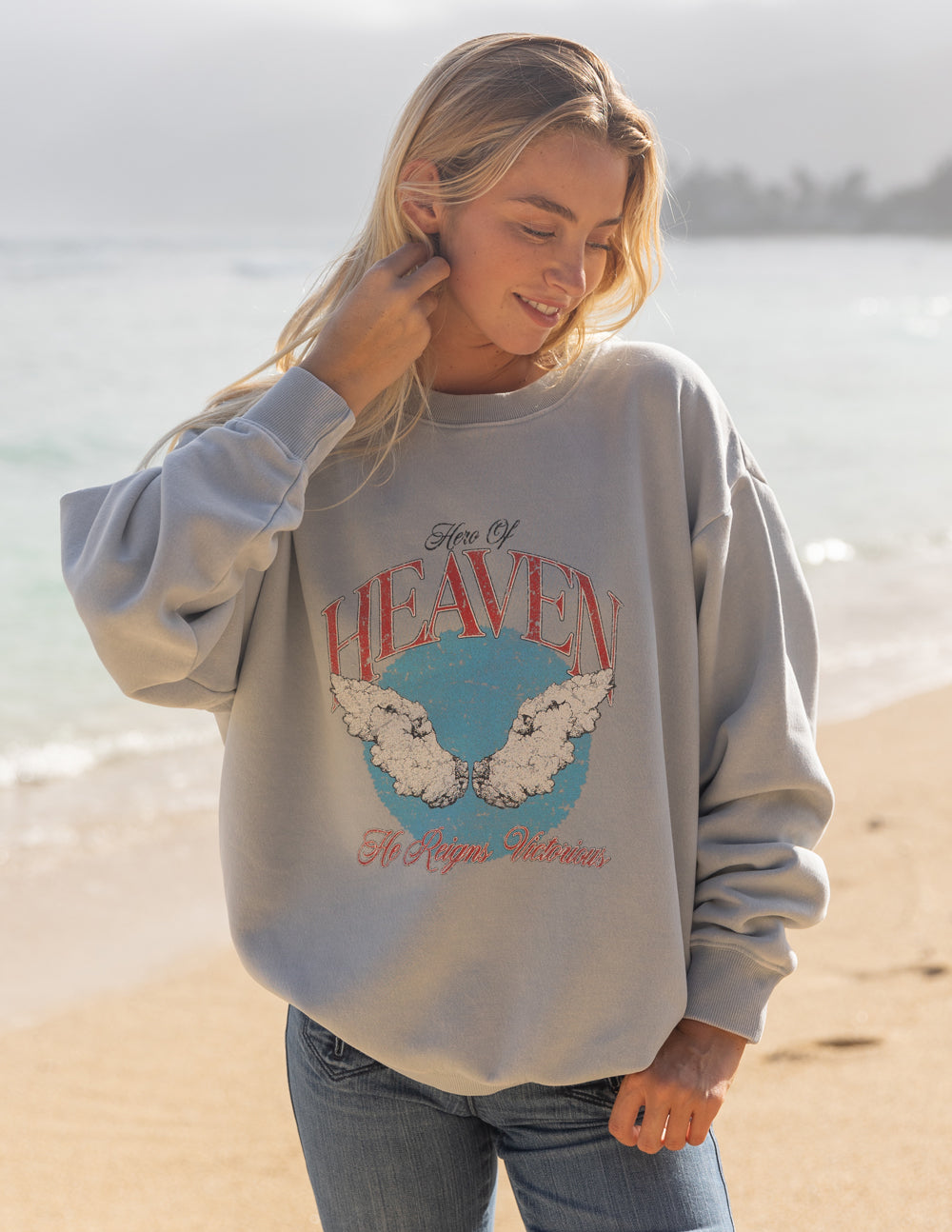 Elevated Faith Hero of Heaven Unisex Crewneck - AVBL MRKT (6)