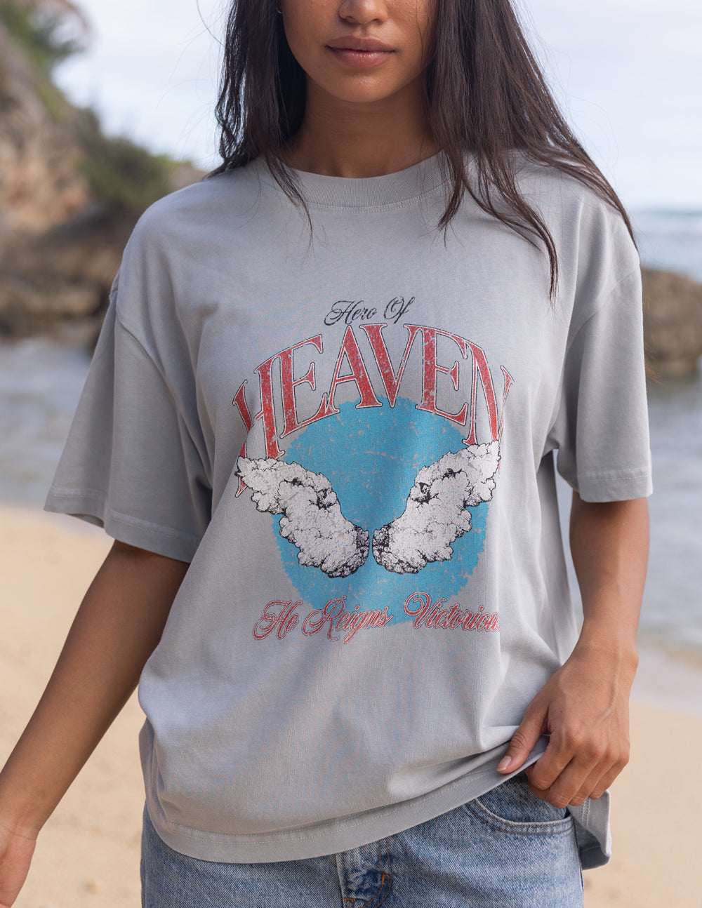 Elevated Faith Hero of Heaven Unisex Tee - AVBL MRKT (2)