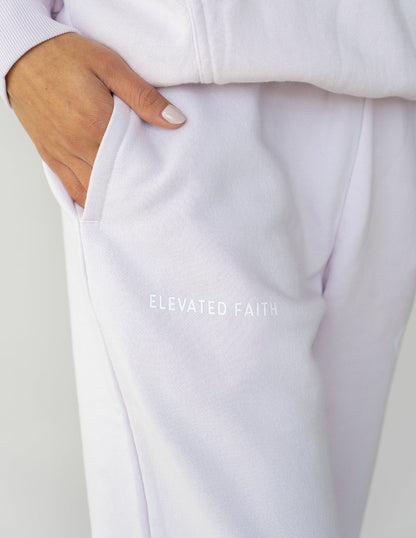 Elevated Faith Highs and Lows Purple Unisex Sweatpant - AVBL MRKT (10)