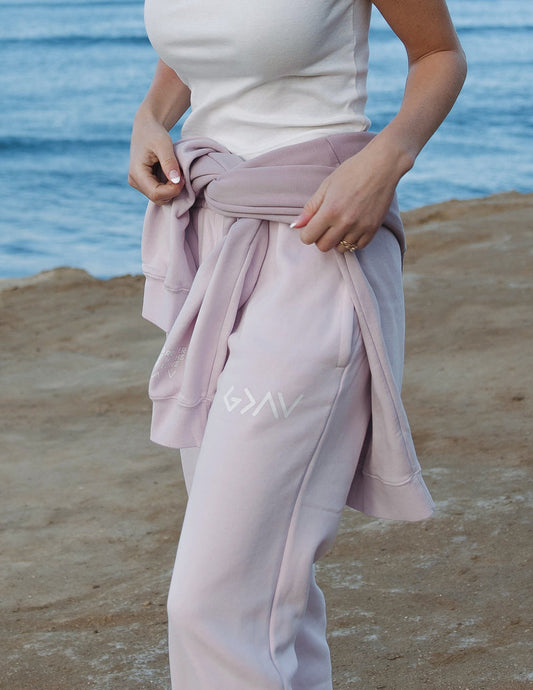 Elevated Faith Highs and Lows Purple Unisex Sweatpant - AVBL MRKT (1)
