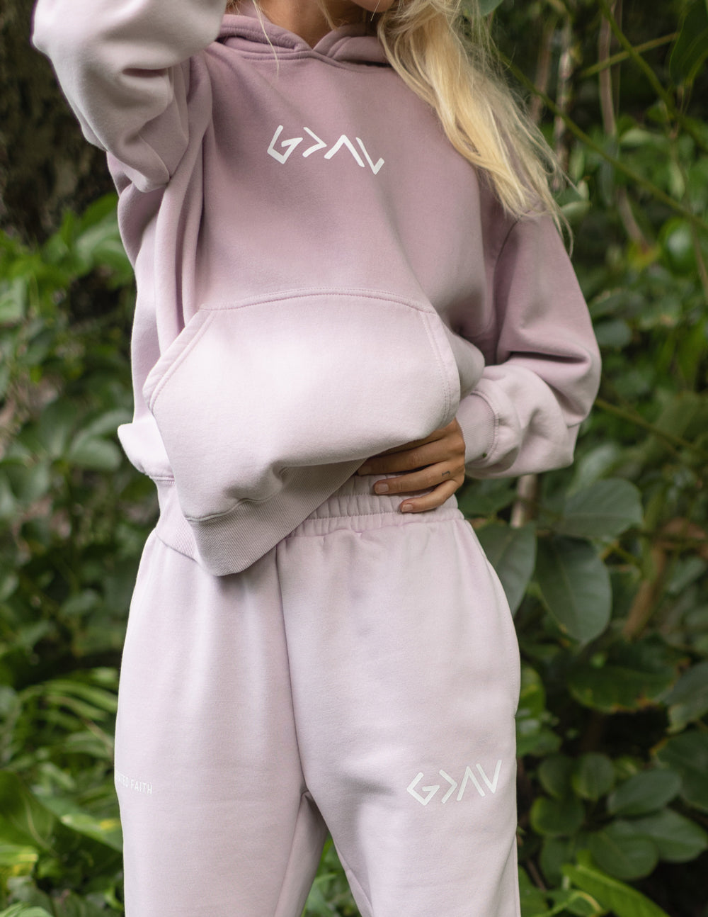 Elevated Faith Highs and Lows Purple Unisex Sweatpant - AVBL MRKT (4)
