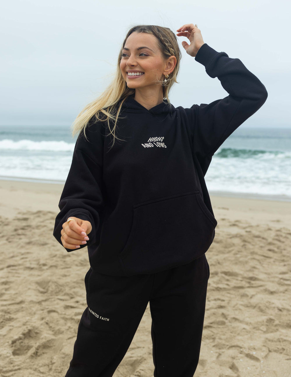 Elevated Faith Highs and Lows Step Unisex Hoodie - AVBL MRKT (2)