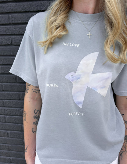Elevated Faith His Love Endures Forever Heavyweight Tee - AVBL MRKT (5)