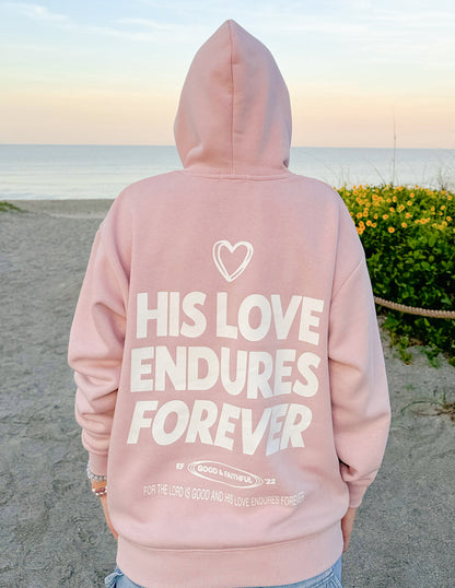 Elevated Faith His Love Endures Forever Unisex Hoodie - AVBL MRKT (2)