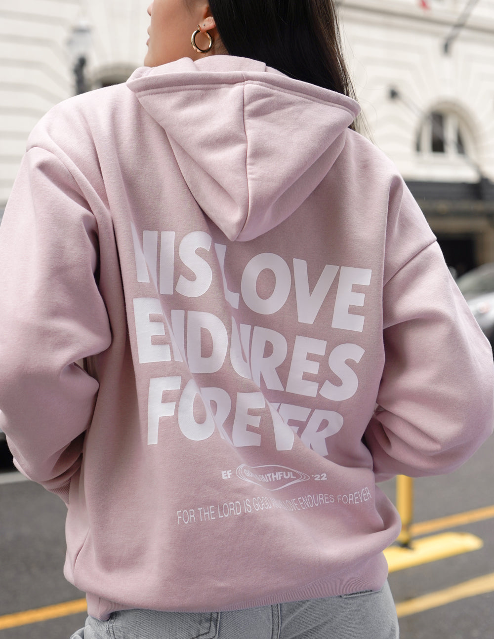 Elevated Faith His Love Endures Forever Unisex Hoodie - AVBL MRKT (4)