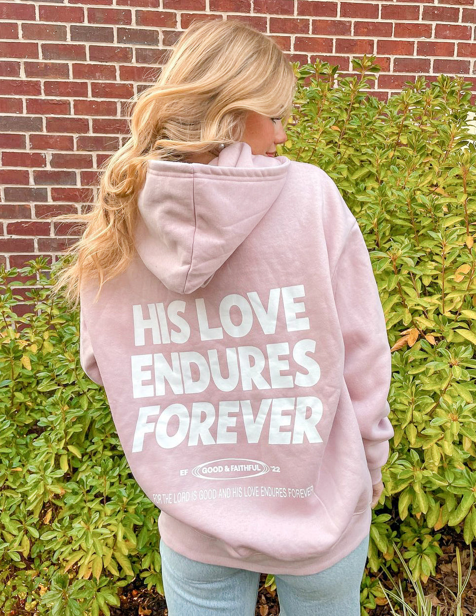Elevated Faith His Love Endures Forever Unisex Hoodie - AVBL MRKT (7)