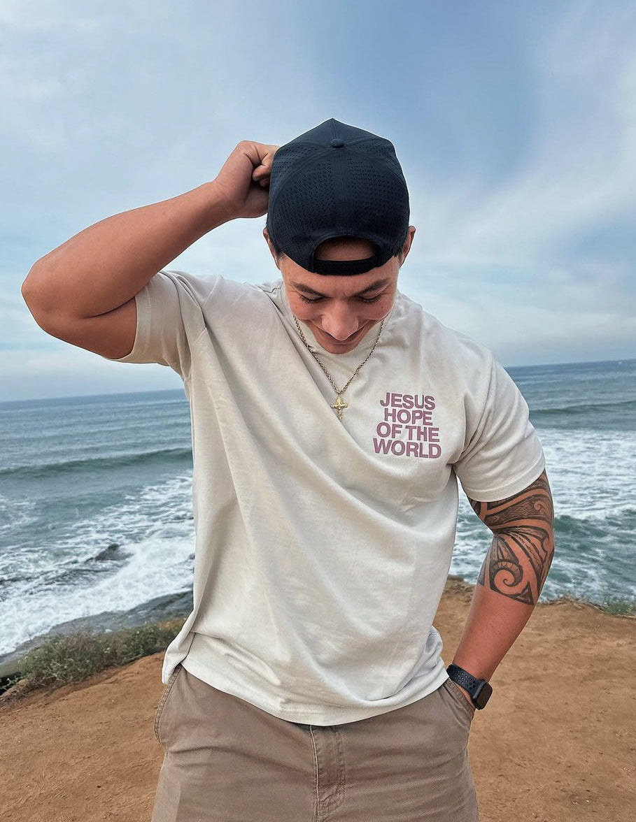 Elevated Faith Hope of the World Unisex Tee - AVBL MRKT (1)