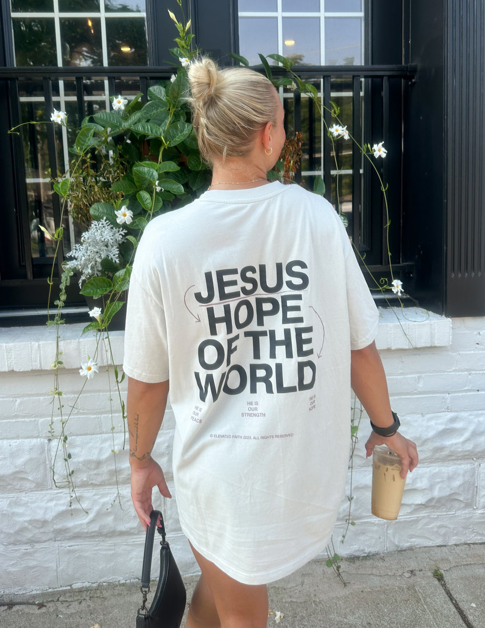 Elevated Faith Hope of the World Unisex Tee - AVBL MRKT (4)