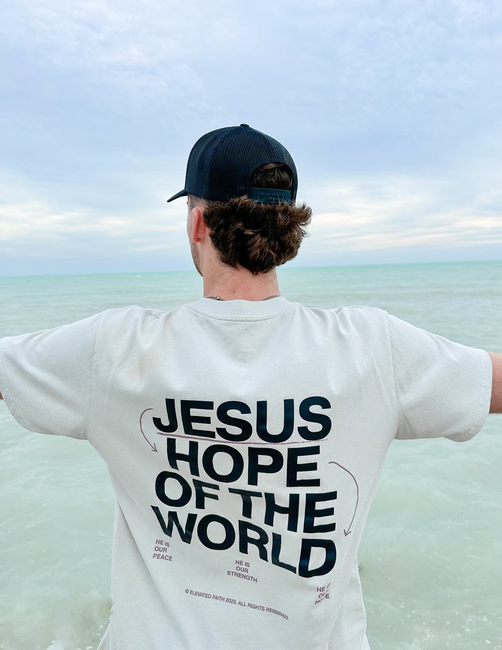 Elevated Faith Hope of the World Unisex Tee - AVBL MRKT (4)