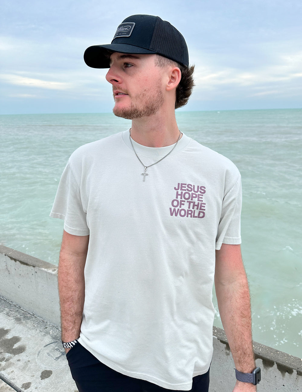 Elevated Faith Hope of the World Unisex Tee - AVBL MRKT (5)