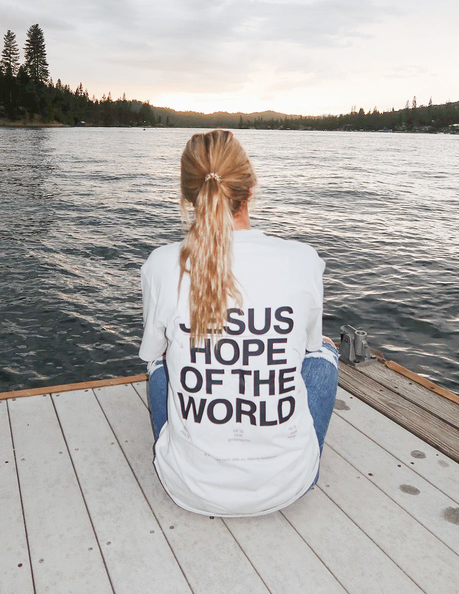Elevated Faith Hope of the World Unisex Tee - AVBL MRKT (7)