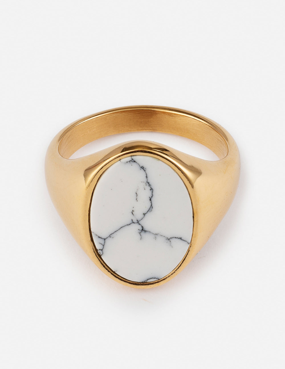 Elevated Faith Howlite Stone Ring - AVBL MRKT (1)