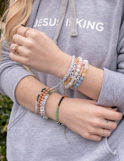 Elevated Faith I Am New Letter Bracelet - AVBL MRKT (3)